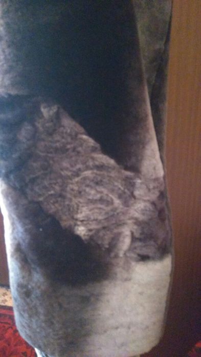 Новая мутоновая шуба.