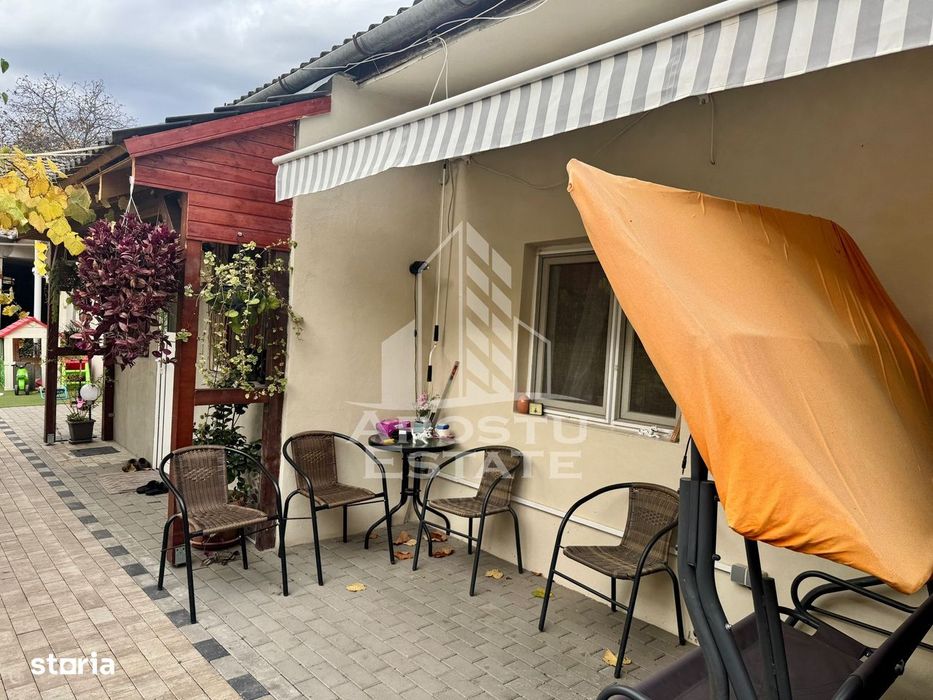 Doua apartamente la curte comuna , zona Iosefin