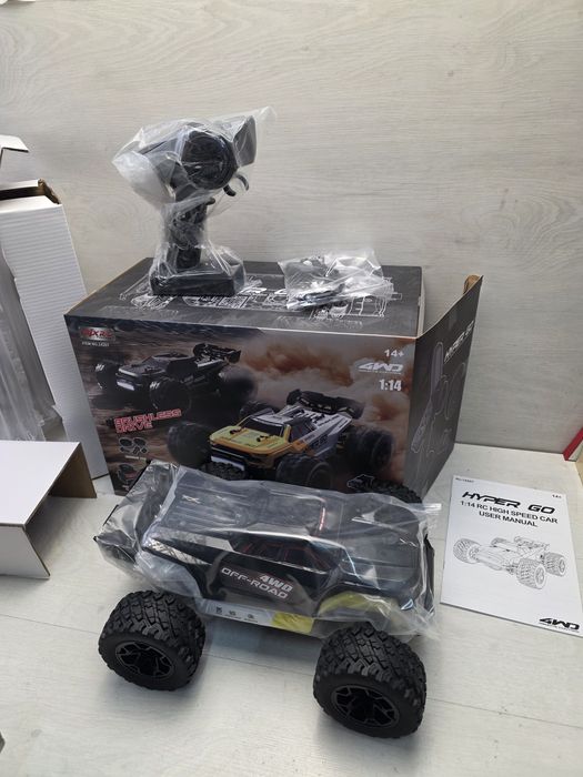RC Количка MJX Hyper Go 14207 1/14 80KM/H Brushless RC Car 4WD - Нова