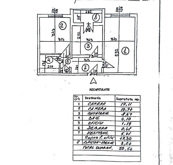 De vanzare Apartament 2 camere Mega Mall Pantelimon