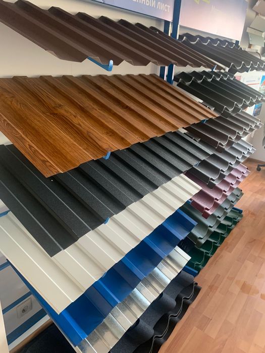 Профлист профнастил профилированный лист забор фасад карниз крыша