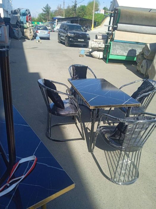 Кухонный стол ва стуллар Ошхонага стол стул  Стол ва стуллар Цех