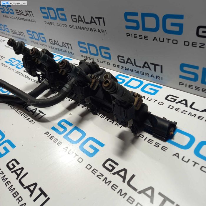Rampa Presiune Injectoare cu Injector Injectoare Seat Inca 1.4 MPI AUD 2000 - 2003 Cod 030133319AA 2435170160 [1107]