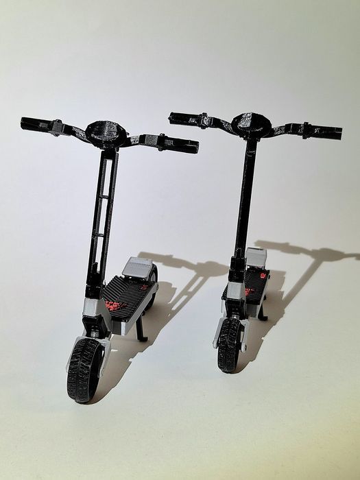 Machetă trotineta electrica(Kukirin G2)- 3D - UNICAT!!! CADOU breloc!!!