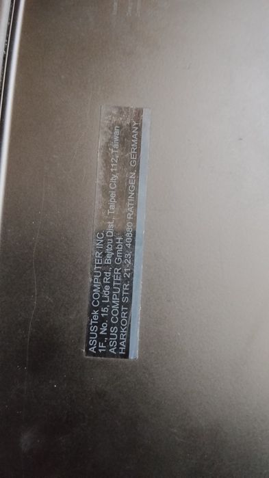 Leptop asus defect