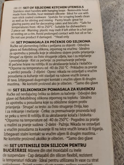 5xUstensile pentru bucătărie. Noi.