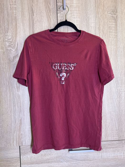 Оригинална тениска Guess мъжка