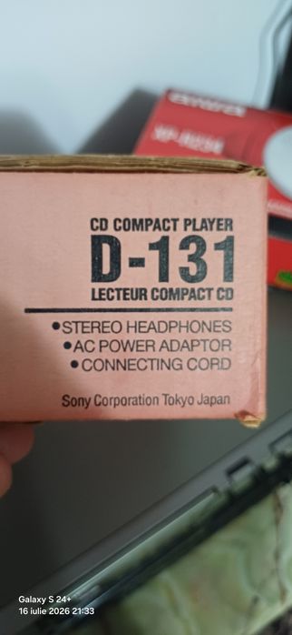 Walkman cd.player Sony si Aiwa