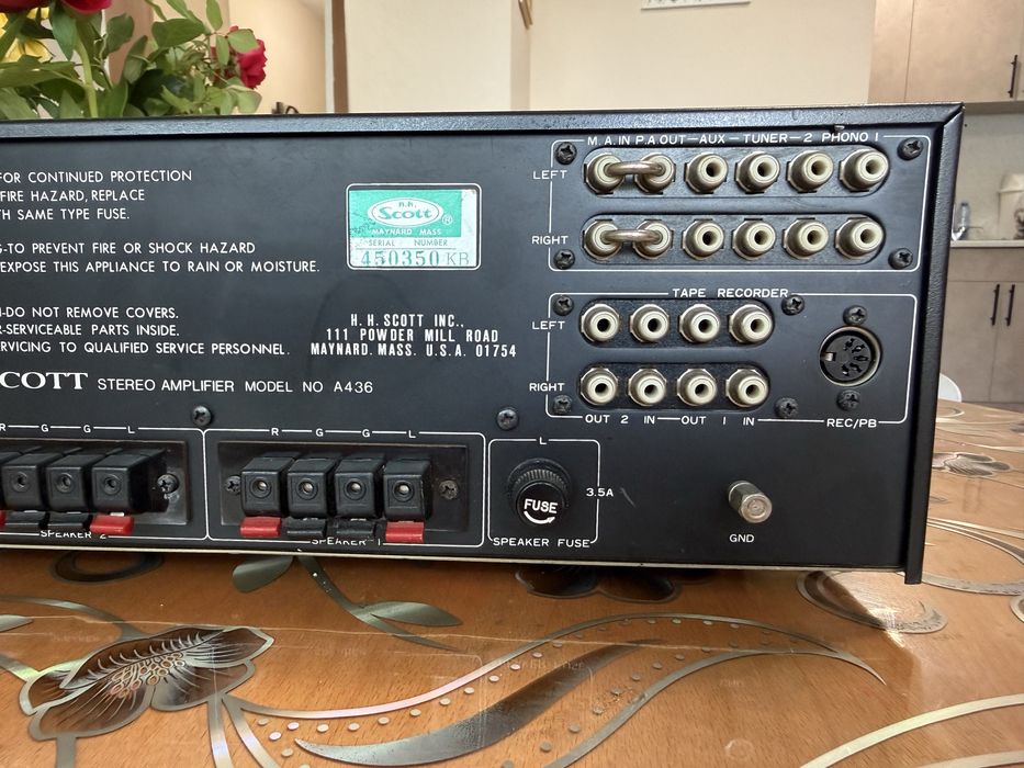 Scott A-436 Стерео усилвател