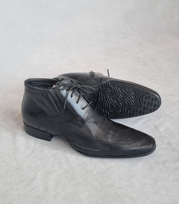 Мужская обувь, ботинки зимние , натуральная кожа. Размер 40-41