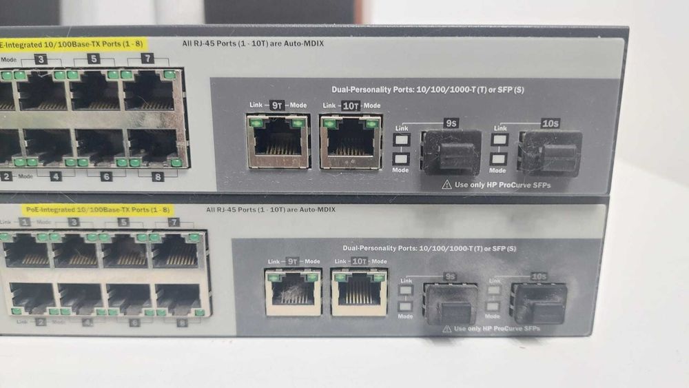 Switch HP ProCurve Networking (2 bucati)