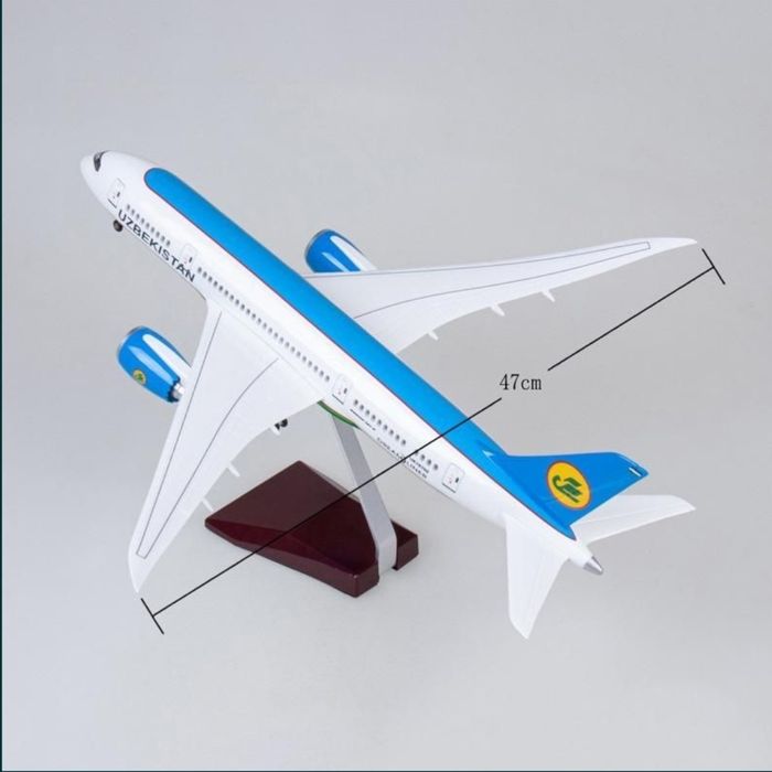 Самолёт Воеing787  Uzbekiston Air vays