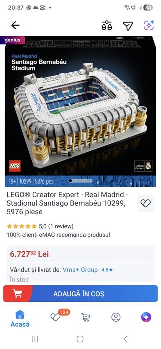 Lego Bernabeu 10299 original