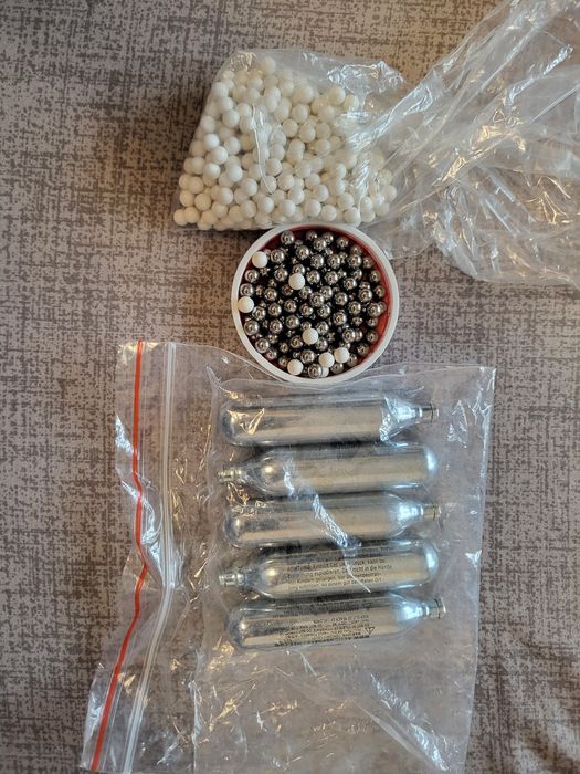 Capsule CO2 ASG + bile