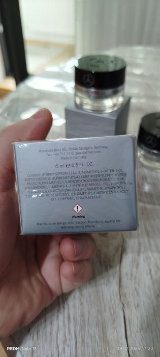 Mercedes-Benz Interior Perfume. Odorizant auto