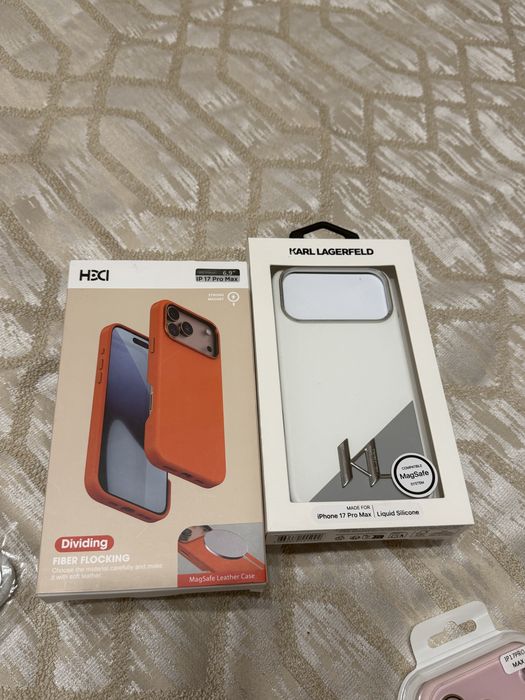 Чехлы на 17 pro max оригинал