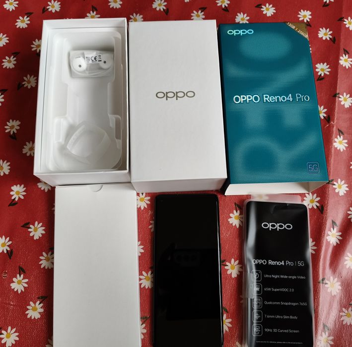 OPPO RENO 4 PRO 5G-RAM 12G/256G impecabil+husa noua -nota10 /10