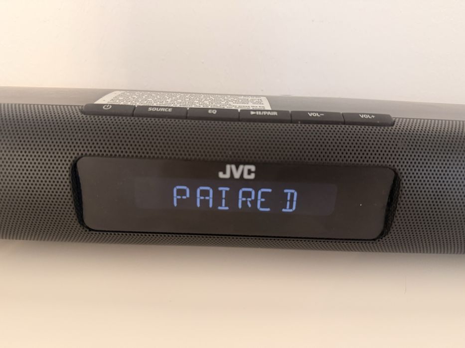 SoundBar JVC functional