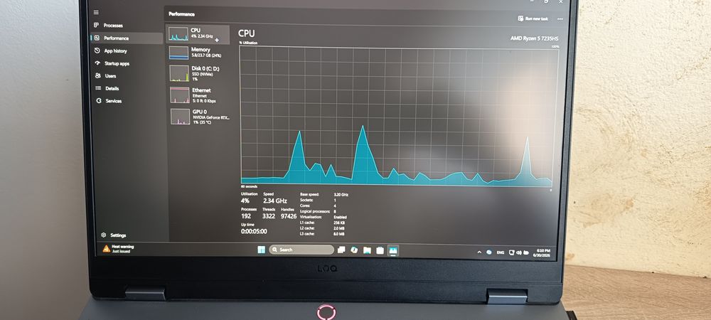 Se vinde Lap Top Lenovo LOQ