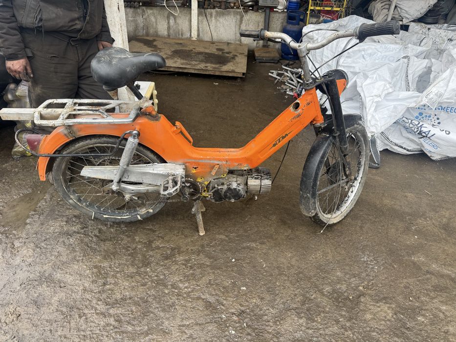 KTM 50cc ретро мотопед – проект за реставрация