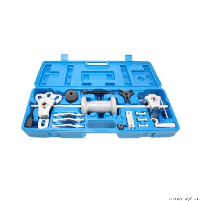 Trusa presa extras rulmenti si butuci, cu ciocan culisant 3 kg, Satra