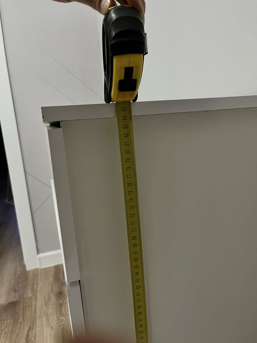 Белый комод 70x35x85