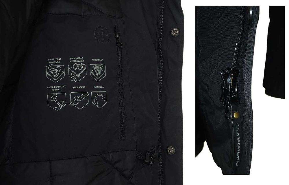 Мъжко Парка Яке Jack & Jones Meyland TECH Parka Jacket М Отлично Съст.