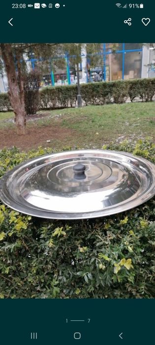 Capac  inox alimentar 37 cm Ofertă 29  Lei