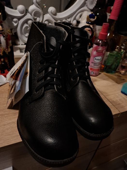 Скандинавски Нови мъжки кожени боти - естествена кожа