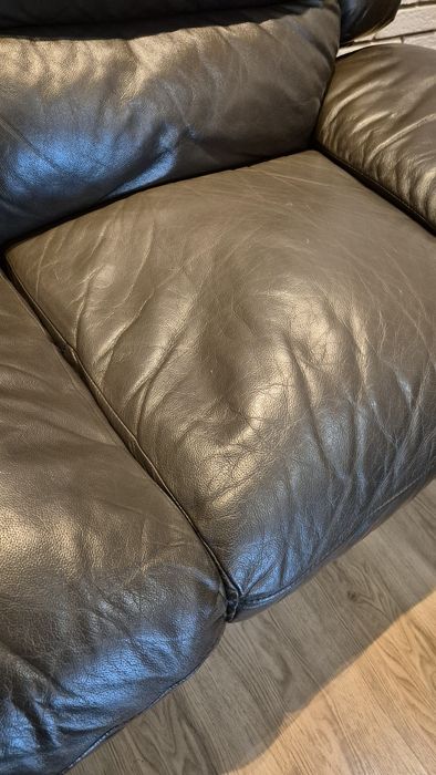 Диван естествена кожа