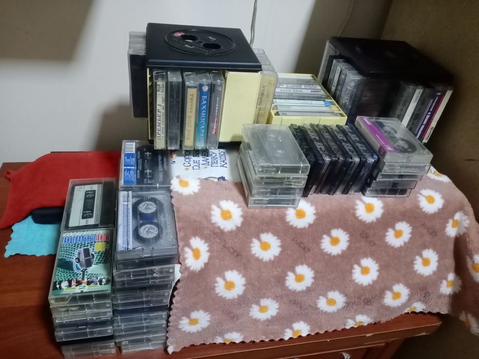 Аудиокассеты советские с  записями