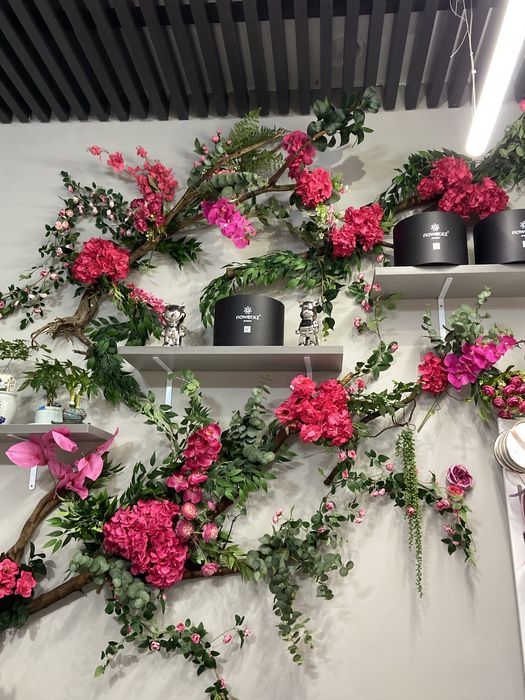 Цветочный декор оформление