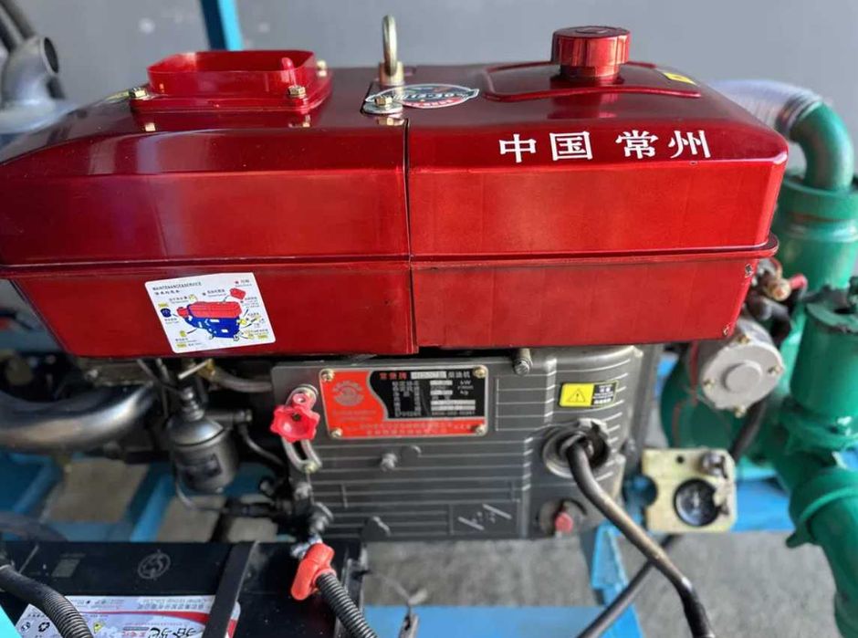 Masina de foraj Diesel 28cp NOUA 100m prajina 5 sape sol / piatra