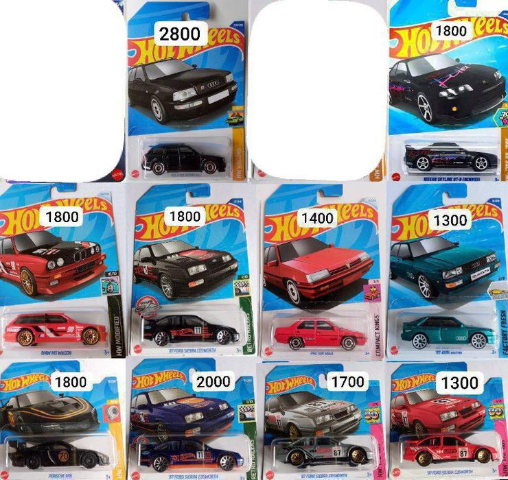 Машинки Модели Hot wheels