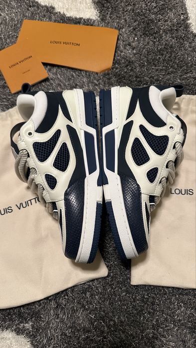 Adidasi Louis Vuitton Skate Albastrii Calitate Premium Noi