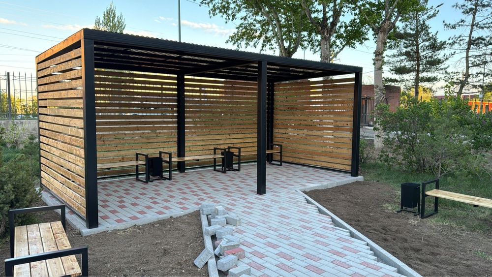 Беседка, курилка