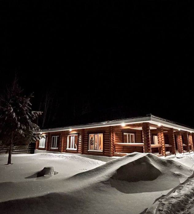 Коттедж в основном бору