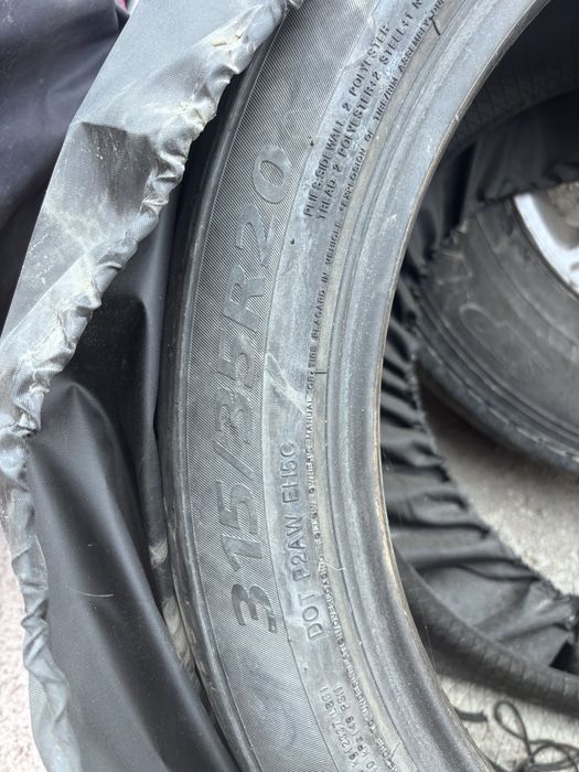 Диски на BMW разноразмерные