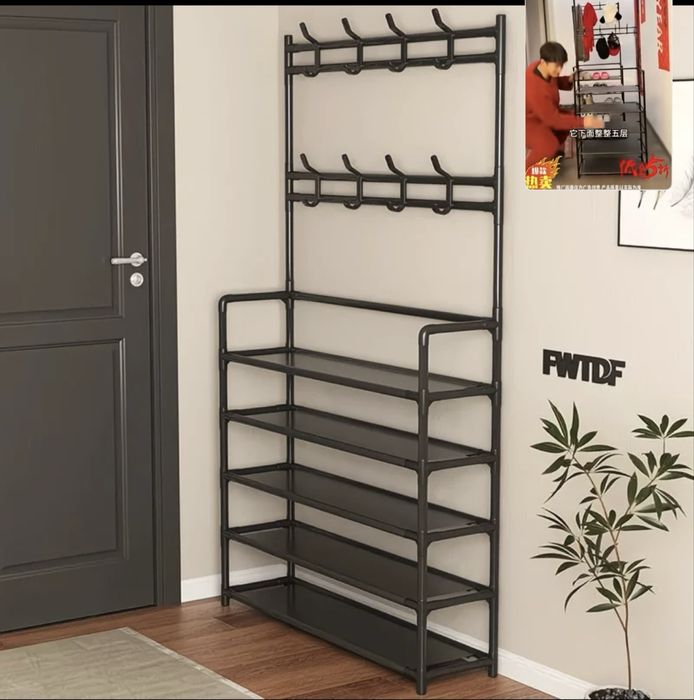 Вешалка  напольная металл пластик