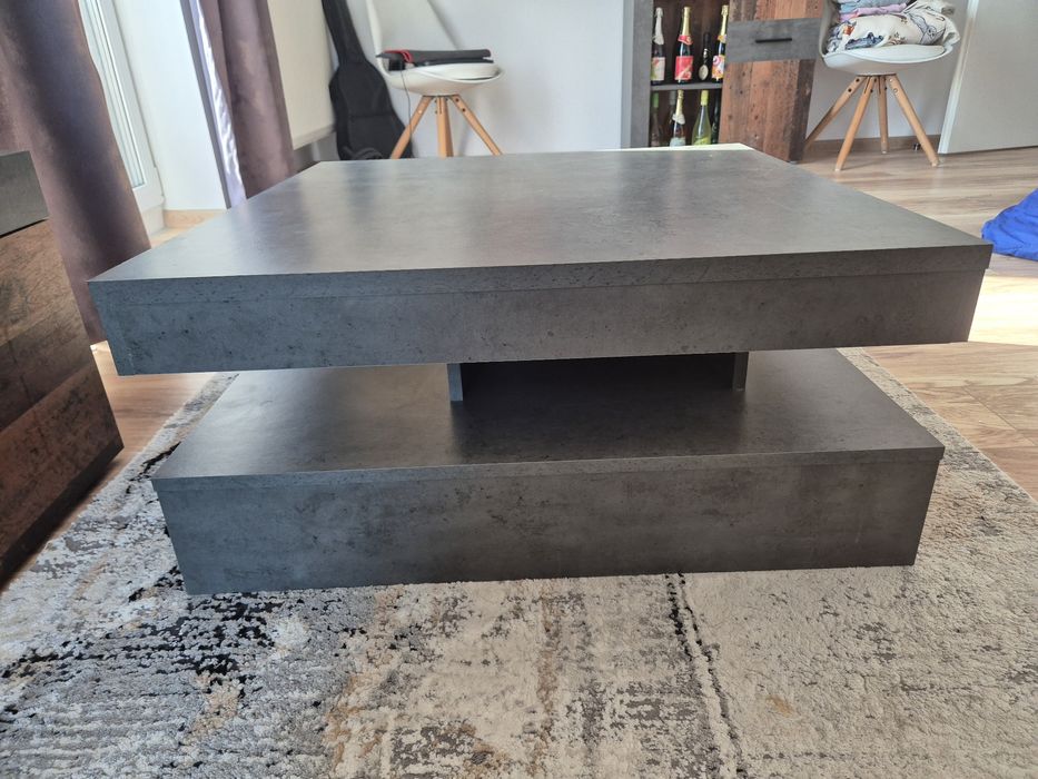 Masa cafea rotativă