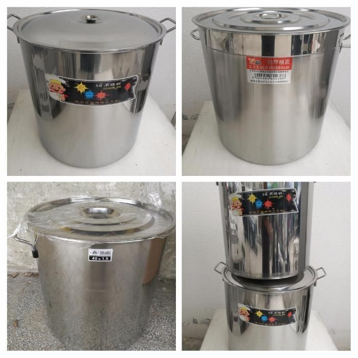 Неръждаем казан с тройно дъно-от 4литра до 60литра