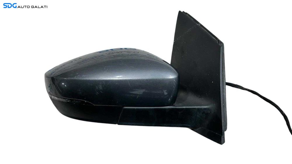 Oglinda Electrica Dreapta Volkswagen Polo 6R 2009 - 2014 Culoare Gri Inchis Cod 6R2 857 502 AQ D7R [ L5706 ]