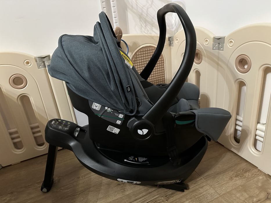 Set carucior Joie 3 in 1 + baza Joie isofix 360 grade