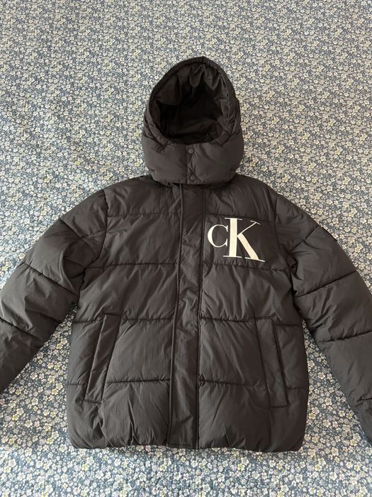 Черно зимно яке Calvin Klein размер М