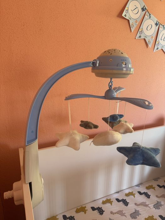 Музикална въртележка с проектор Canpol - Синя