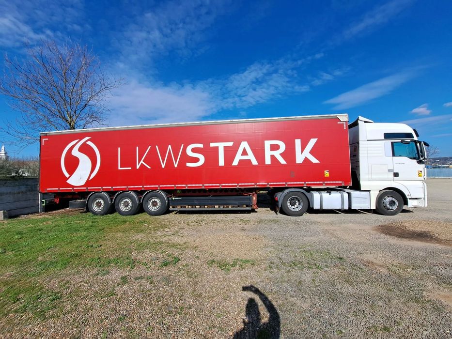 Berger SAPL 24 LTN Semiremorcă cu prelată Berger Greutate 5 tone PRET FINAL CU TVA