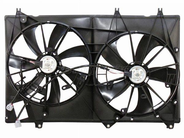 Диффузор радиатора в сборе  Toyota Highlander