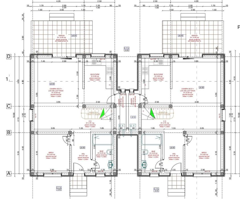Duplex despartit prin camera tehnica Comision 0 - 189.000 Euro