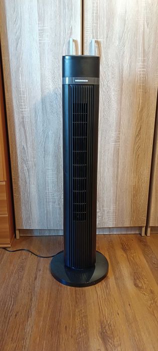 Ventilator Turn Heinner HMTF-D3BK, 45W, 3 viteze, telecomandă, timer, ECO