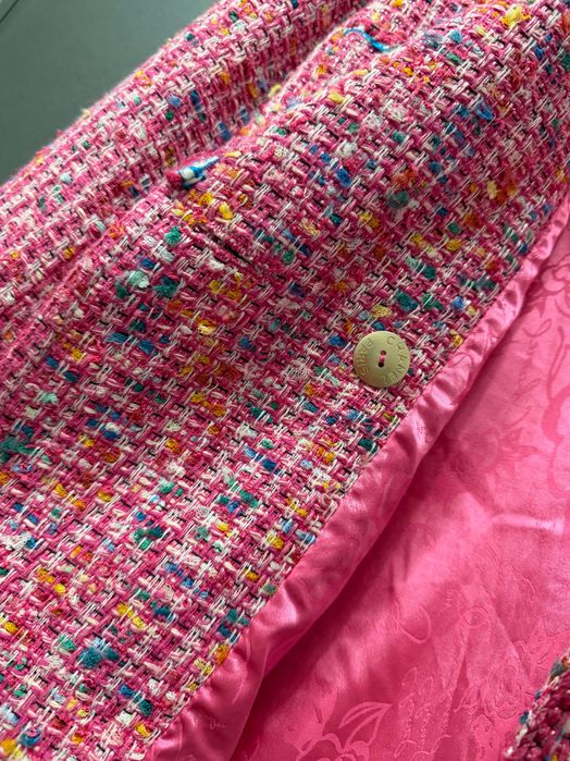 Sacou pink tweed Chanel